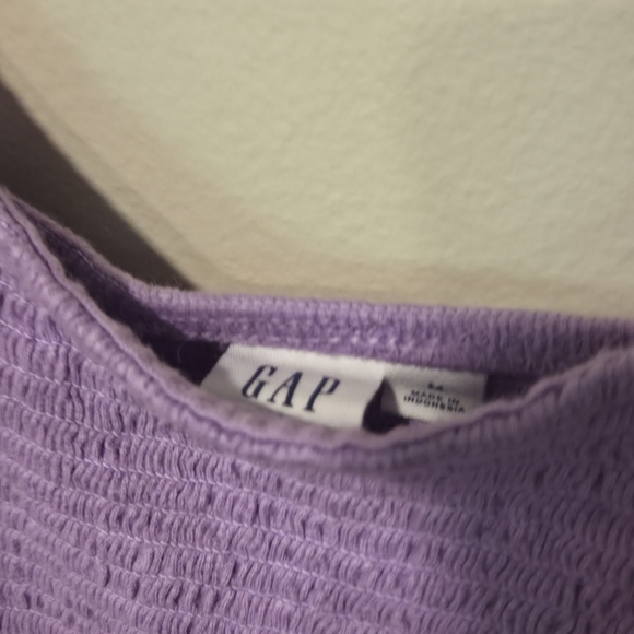 GAP Lavender Midi Dress Size Medium - Picture 3 of 4